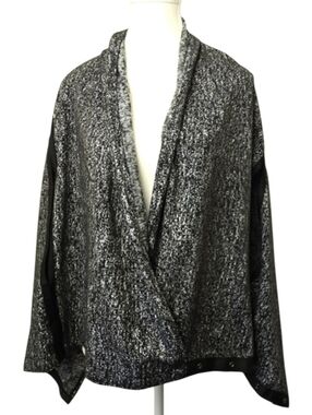 Lululemon Vinyasa Wrap Scarf Black Convertible Yoga Shawl One Size